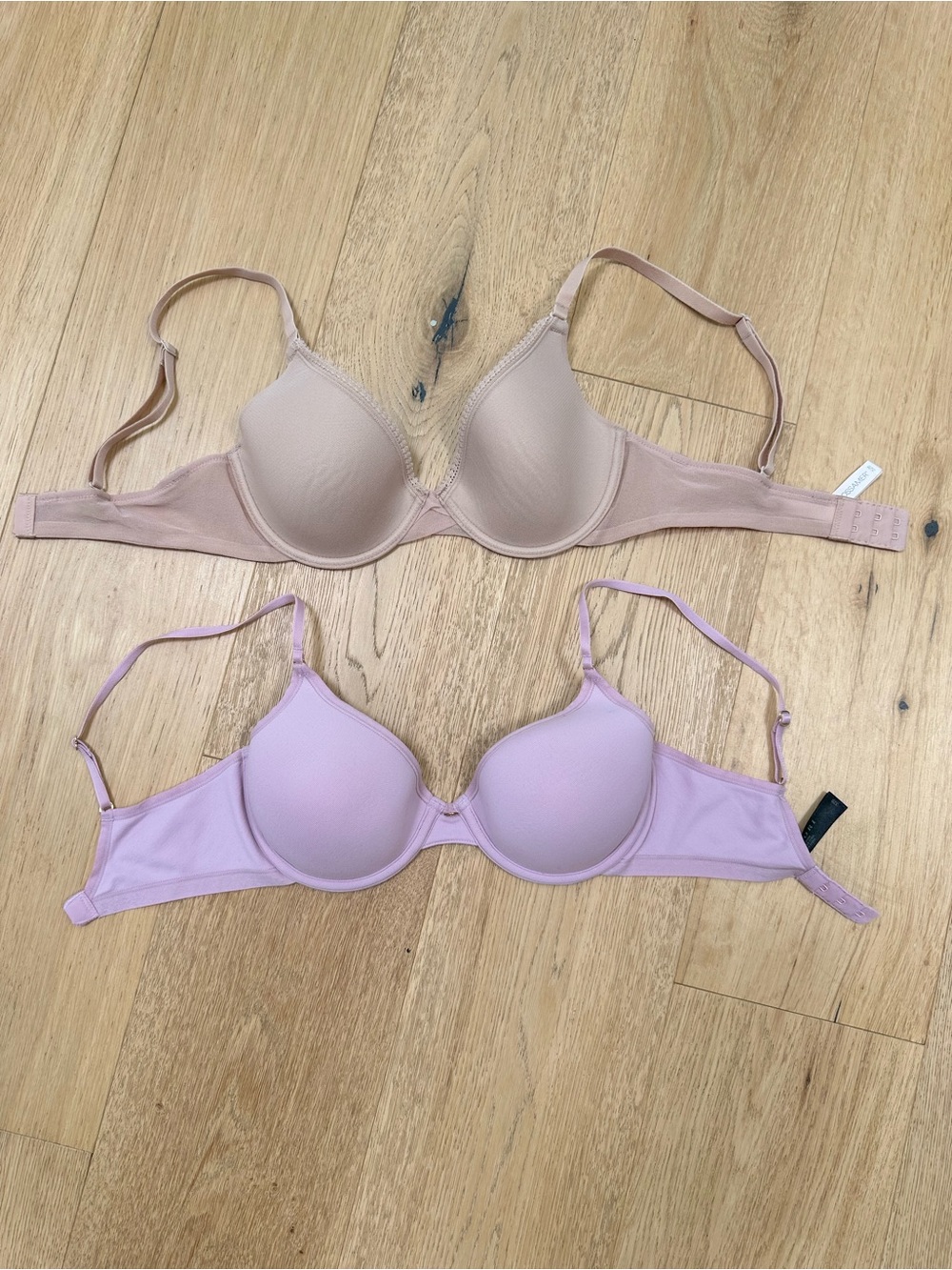 Natori & On Gossamer Bras 32B Bundle Pink Nude NWOT